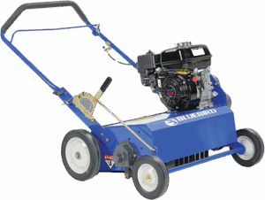 Blue Bird lawn dethatcher
