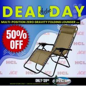 Zero Gravity Lounge Chair - tan